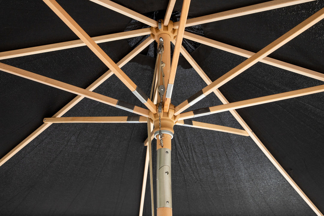 Nypo parasoll – Svart 330 cm