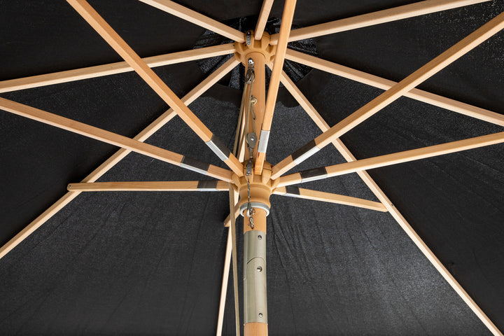 Nypo parasoll – Svart 330 cm