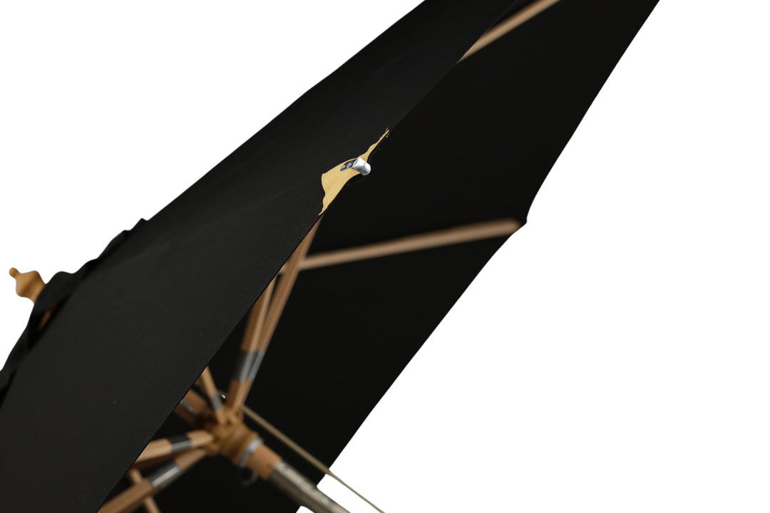 Nypo parasoll – Svart 330 cm