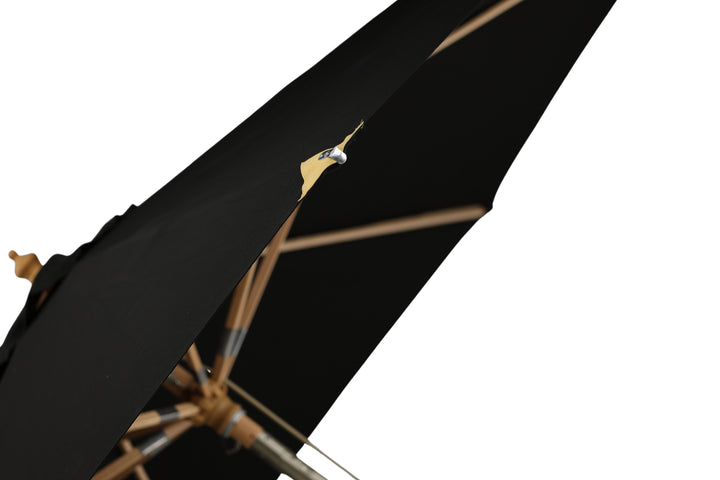 Nypo parasoll – Svart 330 cm