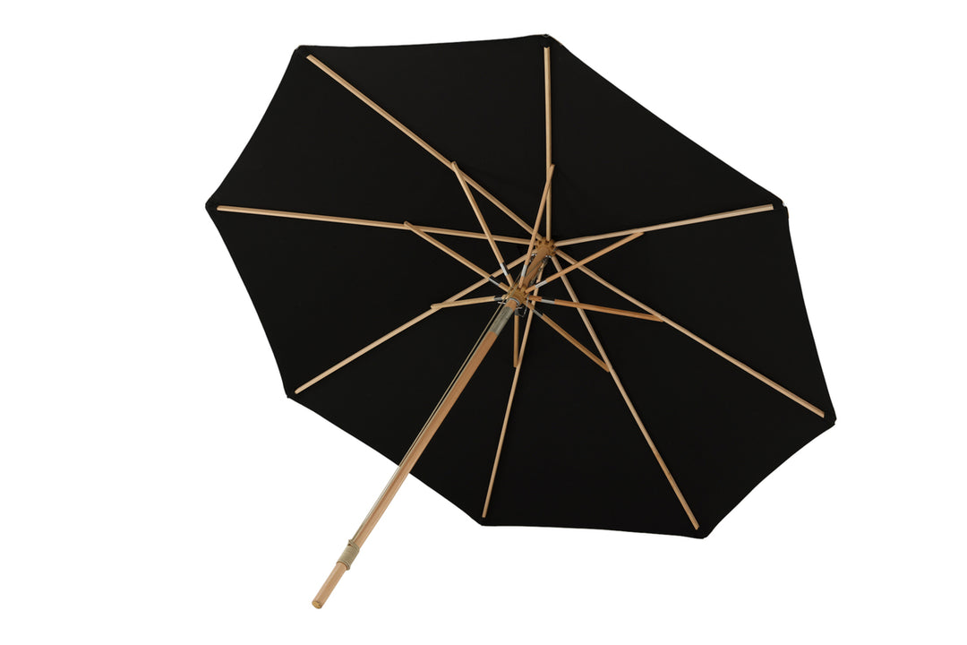 Nypo parasoll – Svart 330 cm