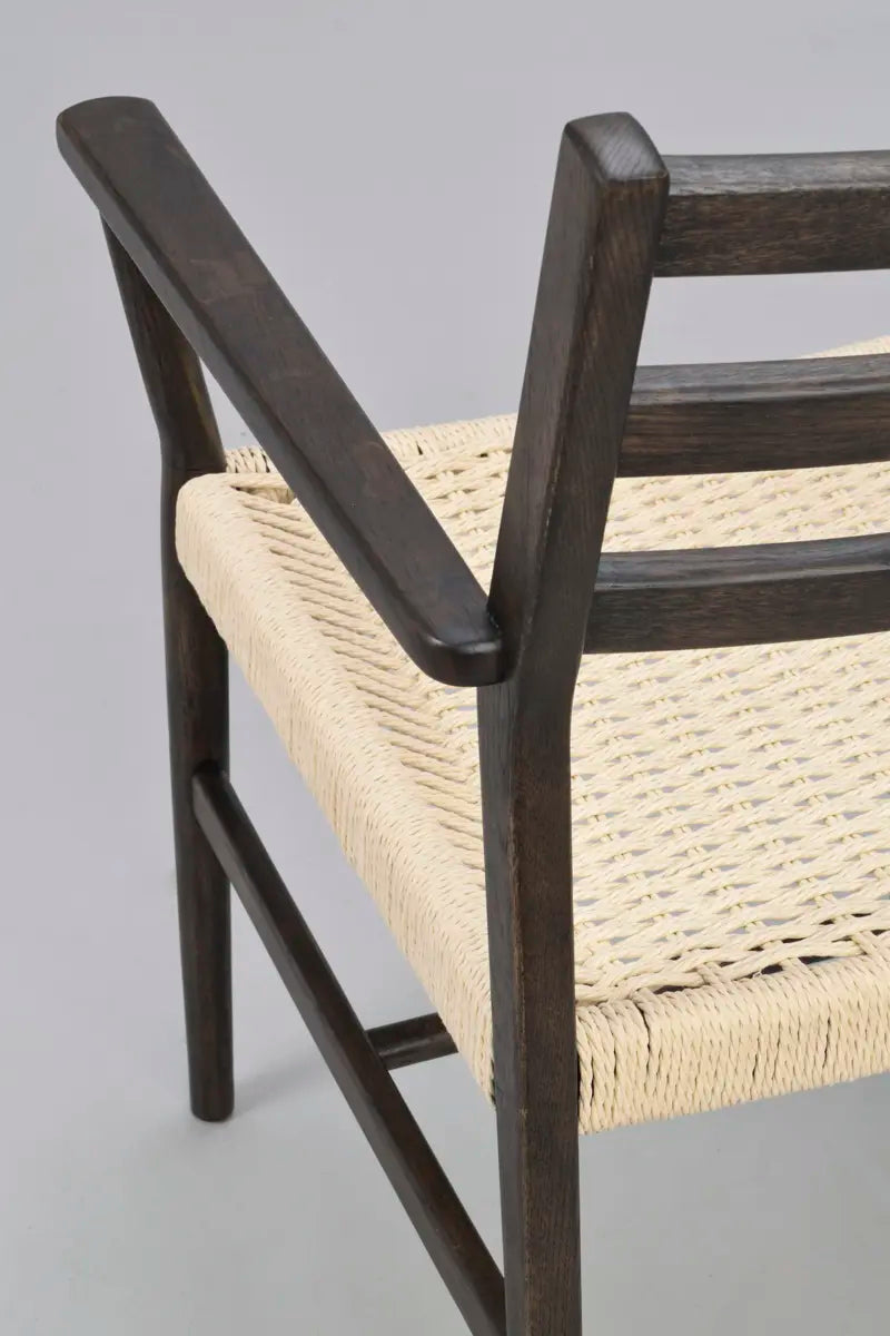 Harlan Karmstol Brun/ljusbeige