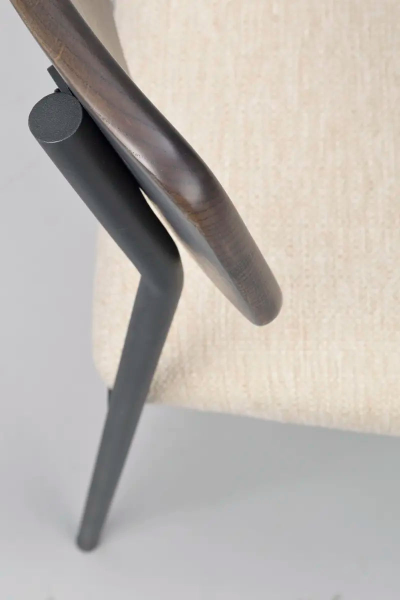Maymont Stol Brun/ljusbeige/svart