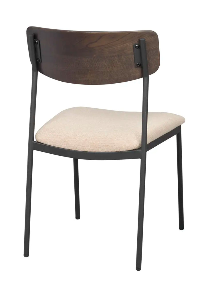 Maymont Stol Brun/ljusbeige/svart