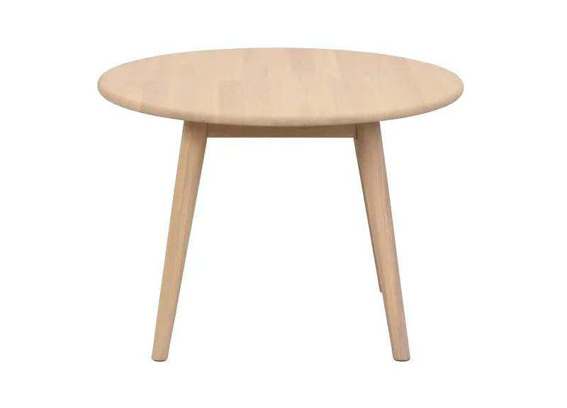 128026 a Tompkins round coffee table 60 whitepigm. oak.