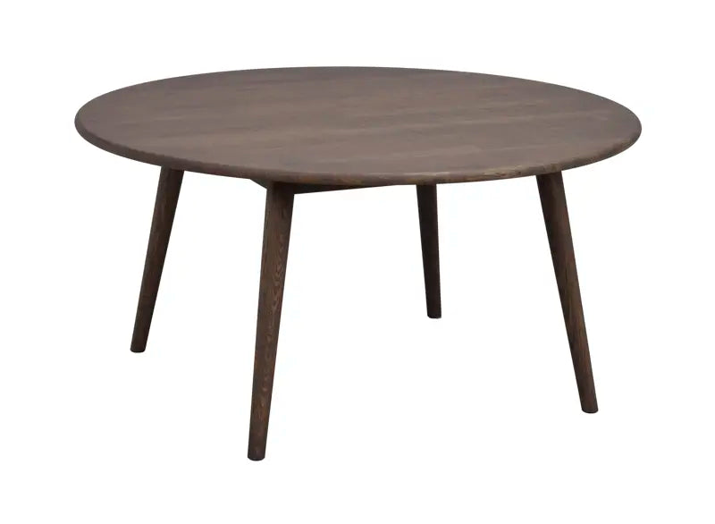 128012 b Tompkins round coffee table 90 brown oak.