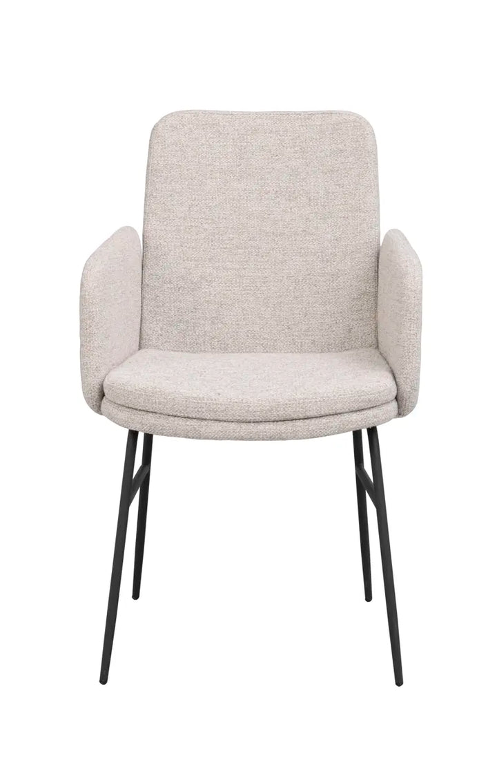 Conklin Karmstol Ljusbeige/svart