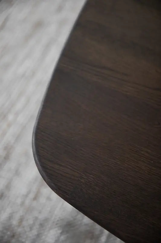 128017 b mb Tompkins coffee table square brown oak, 02.