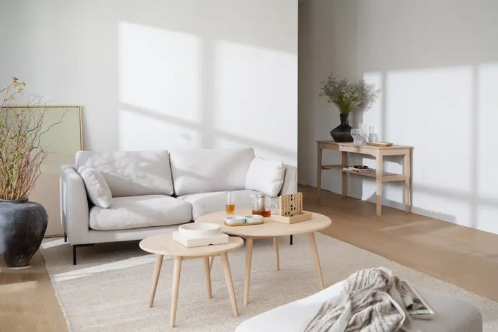 Markham Avlastningsbord Vitpigmenterad