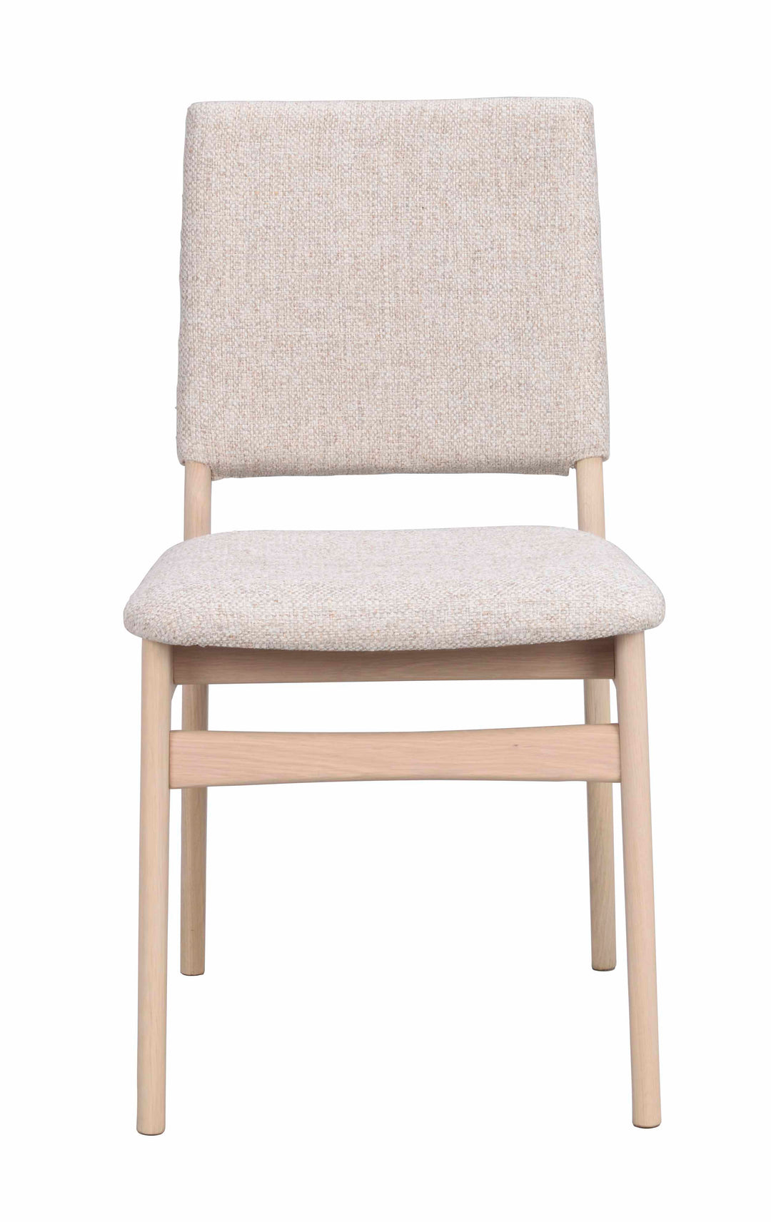 Medford Stol – Vitpigmenterad/Ljusbeige – produktbild
