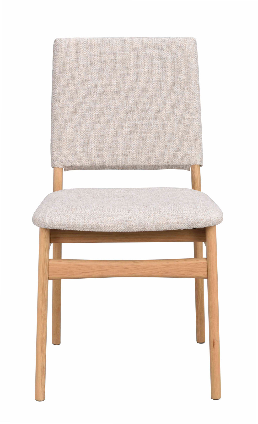 Medford Stol – Ek/Ljusbeige – produktbild