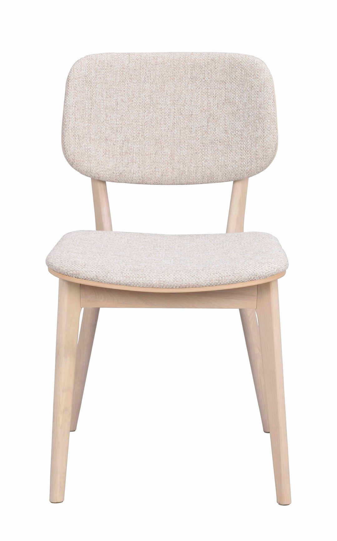 Barrett Stol – Vitpigmenterad ek/Ljusbeige – produktbild