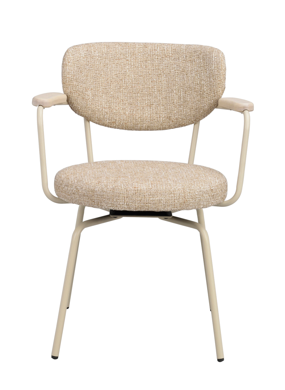 Merrick Karmstol – Mörkbeige/Beige (Snurr) – produktbild