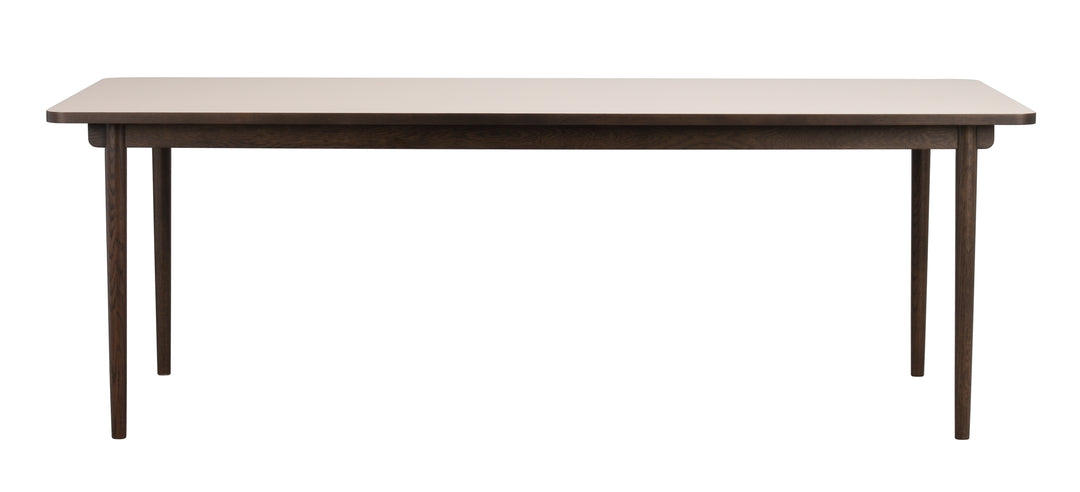 Fairmount Matbord – Beige/Brun 220×95 cm – produktbild