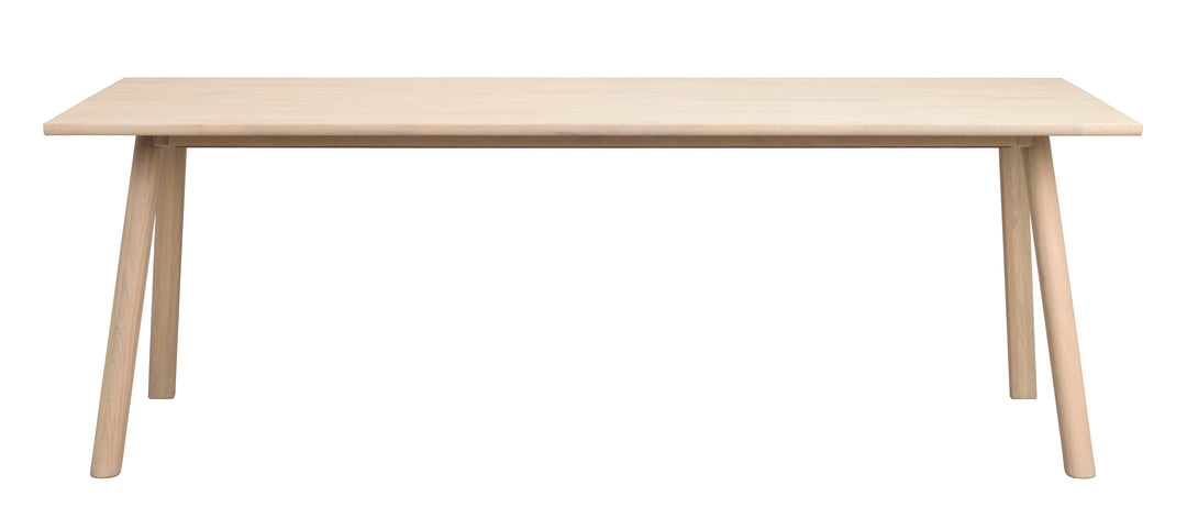Clapperton Matbord – Vitpigmenterad 220×95 cm – produktbild