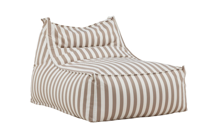 Redang Loungebag – Beige/Vit Randig
