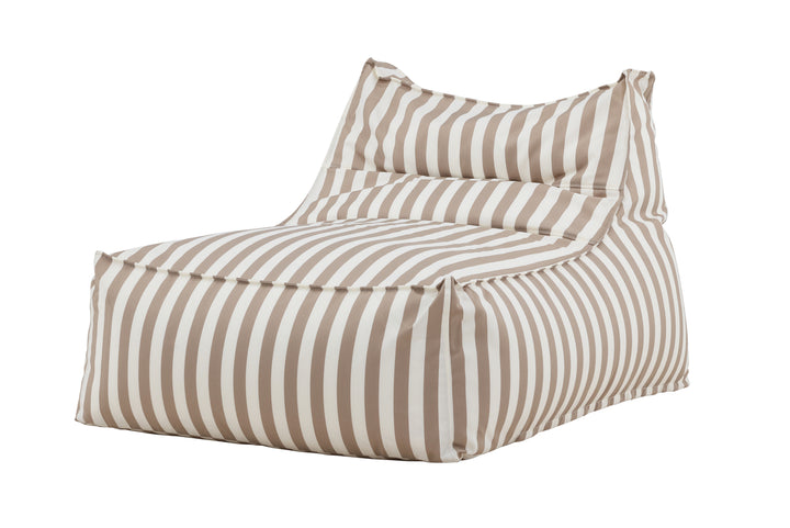 Redang Loungebag – Beige/Vit Randig