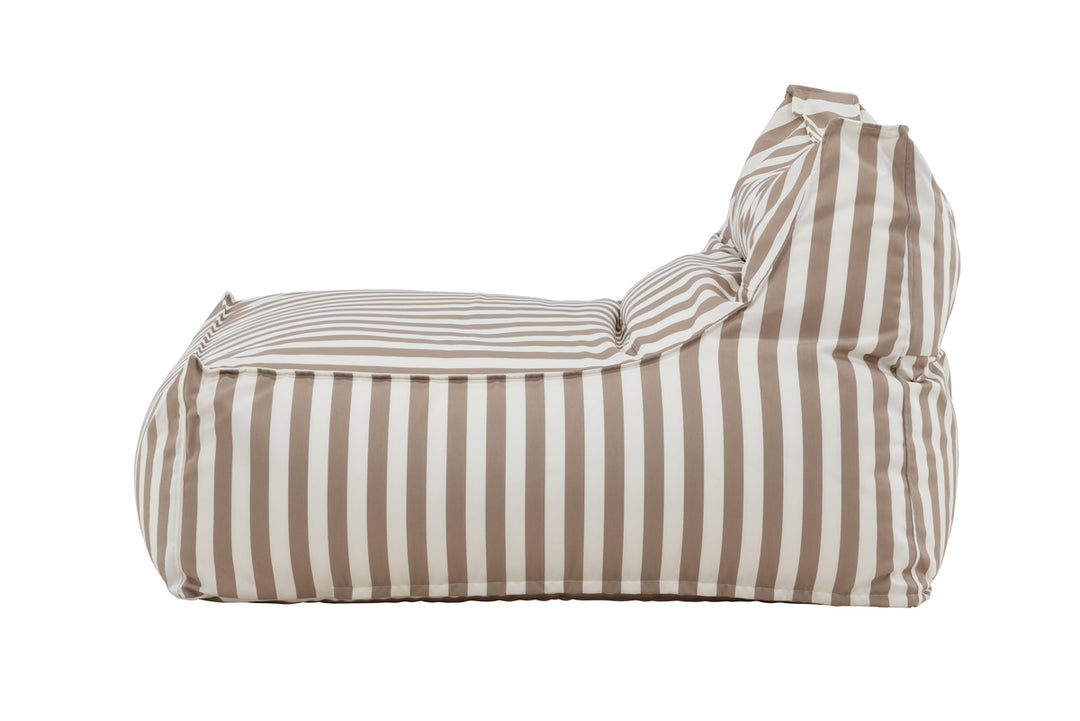 Redang Loungebag – Beige/Vit Randig