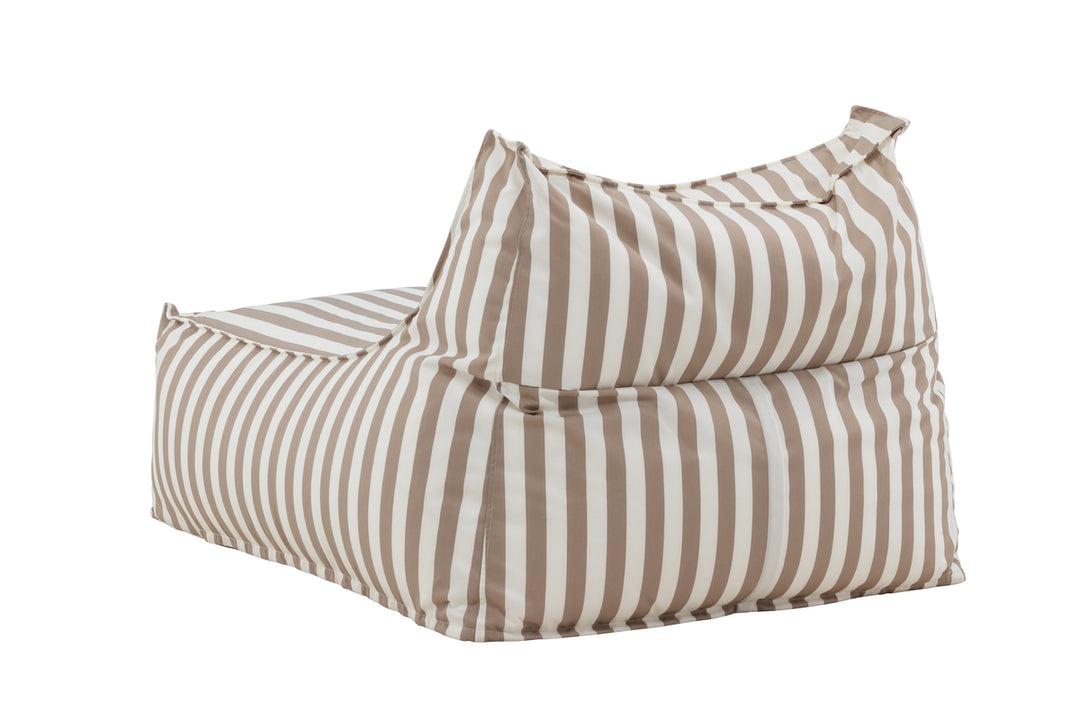 Redang Loungebag – Beige/Vit Randig