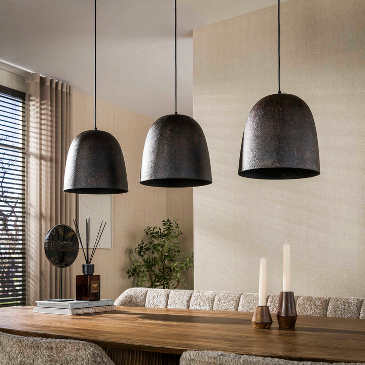 Taklampa Nova 3-Ljus Rökt Brun
