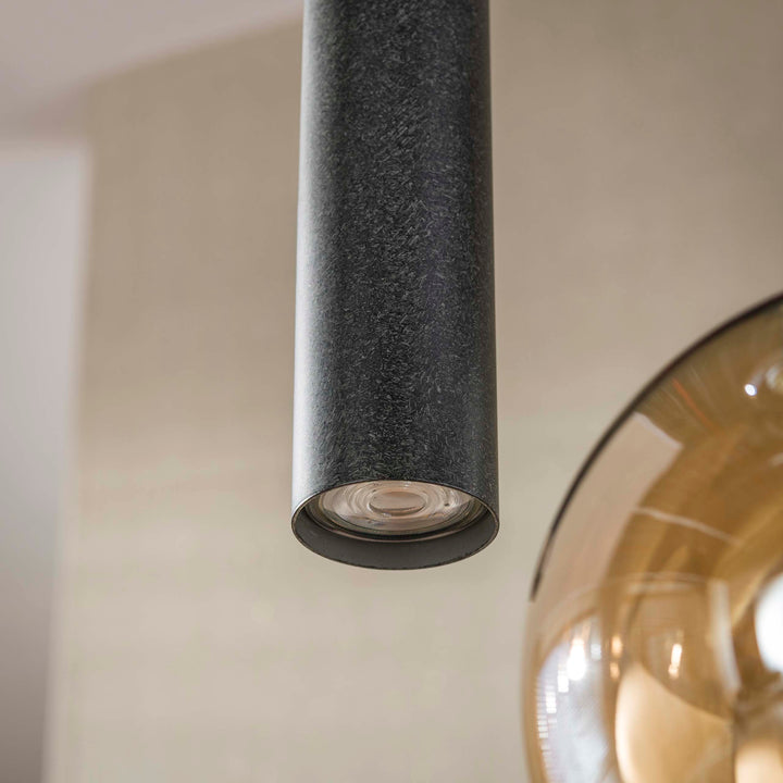 Taklampa Sfera Tricolore 5-Ljus Arctic Svart