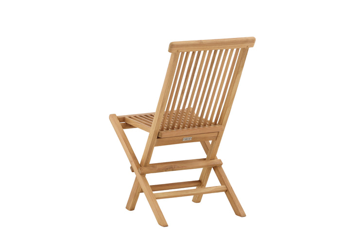 Kenya fällbar matstol teak