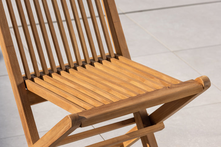Kenya fällbar matstol teak