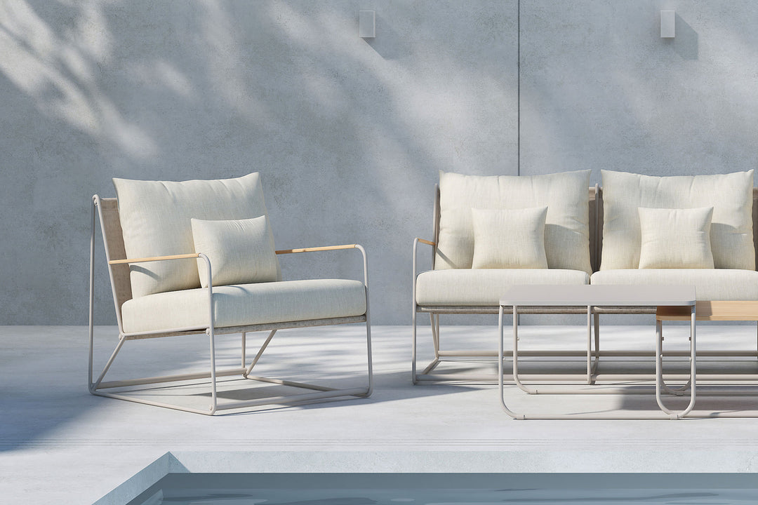 Palazzo Soffgrupp Utemöbel - Beige/Beige