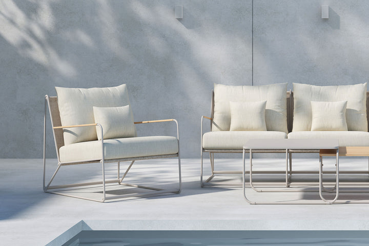 Palazzo Soffgrupp Utemöbel - Beige/Beige