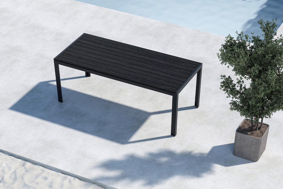 Mirko Utebord 205x90 – Svart
