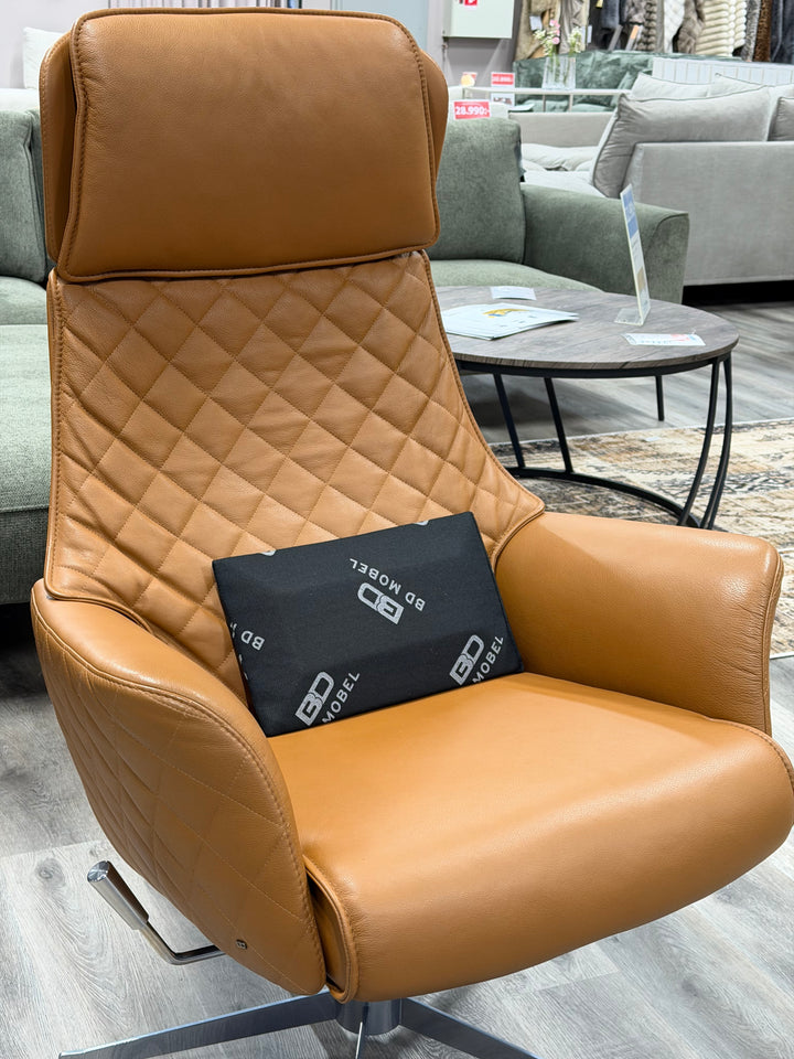 Shape fåtölj anilinskinn - Demo ex