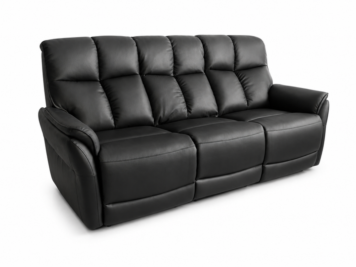 Kingston 3-sits Reclinersoffa med hög rygg