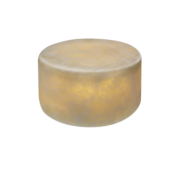 MARBLE – Beige Silk Matt Äkta Marmor Bordsljus
