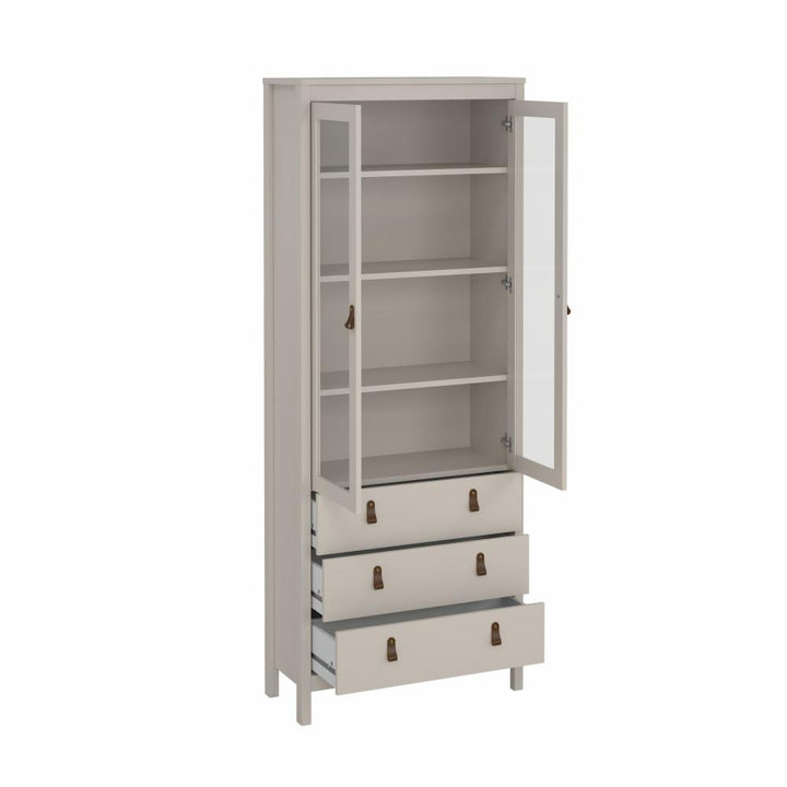 Madrid Vitrinskåp – Greige