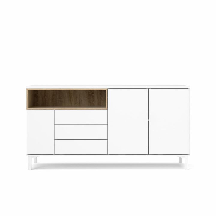 Roomers Sideboard Vit/Ek