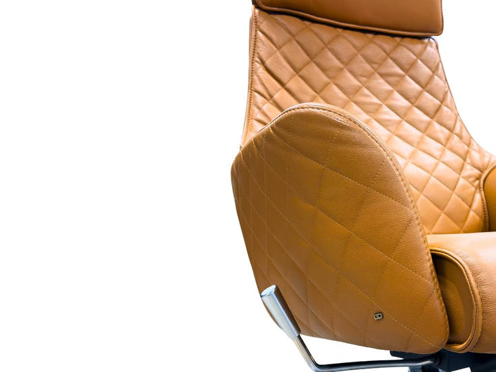 Shape fåtölj anilinskinn - Demo ex