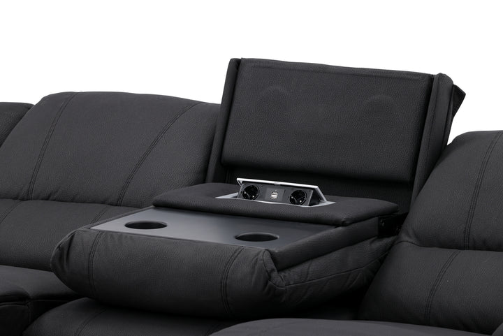 Singapore 3-sits reclinersoffa