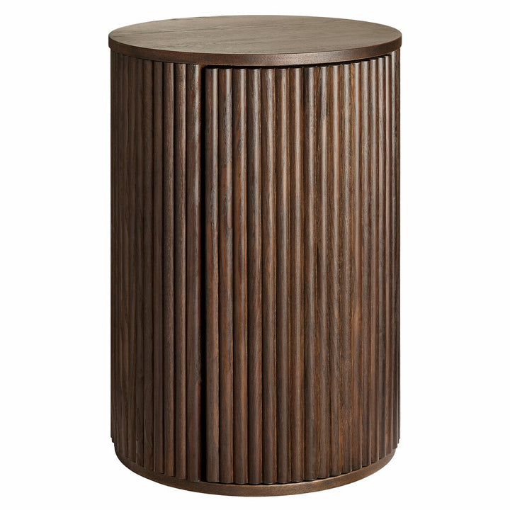 Tonga Sängbord / Sidobord – Mörkbrun