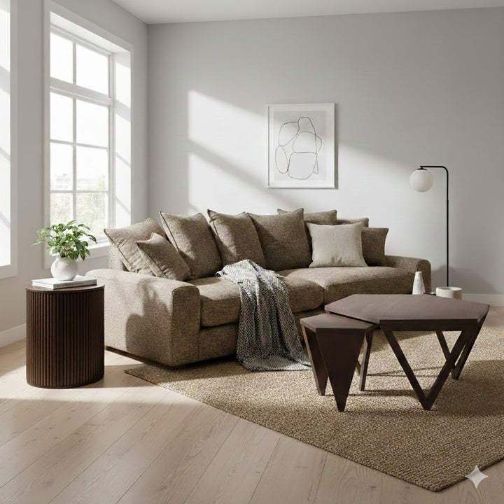 Trudy Soffbord Mörkbrun 2 Storlekar