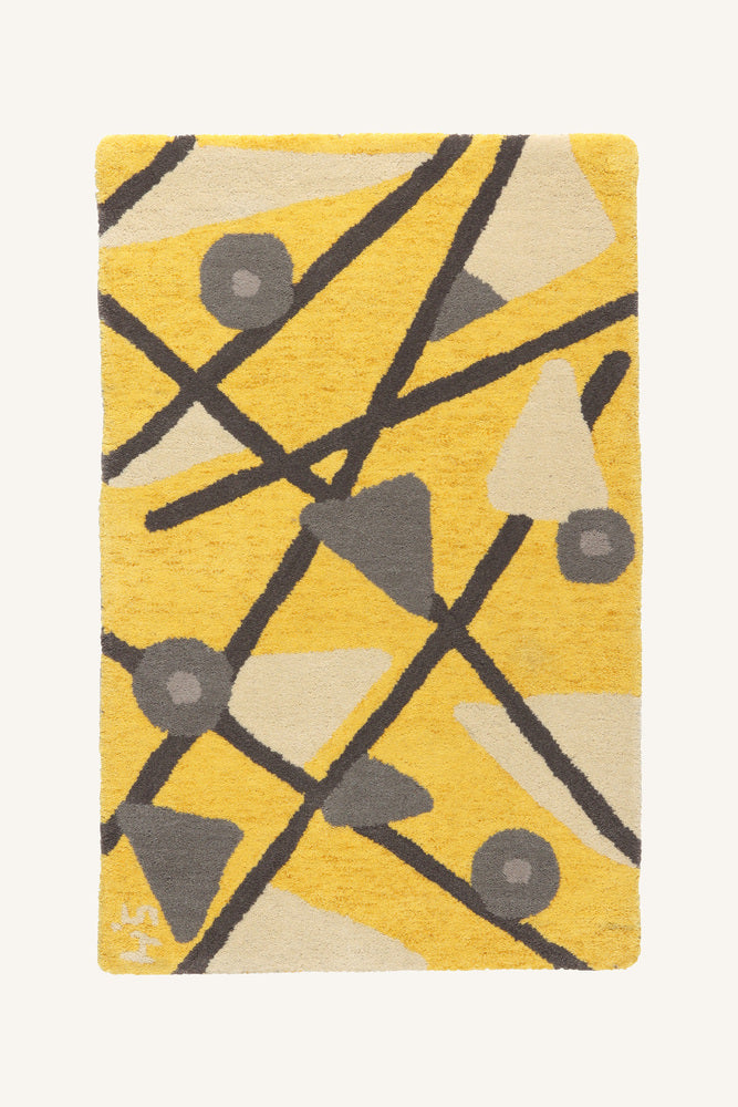 GEOMETRY SMALL YELLOW MATTA