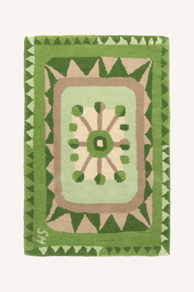 ZIGZAG SMALL GREEN MATTA