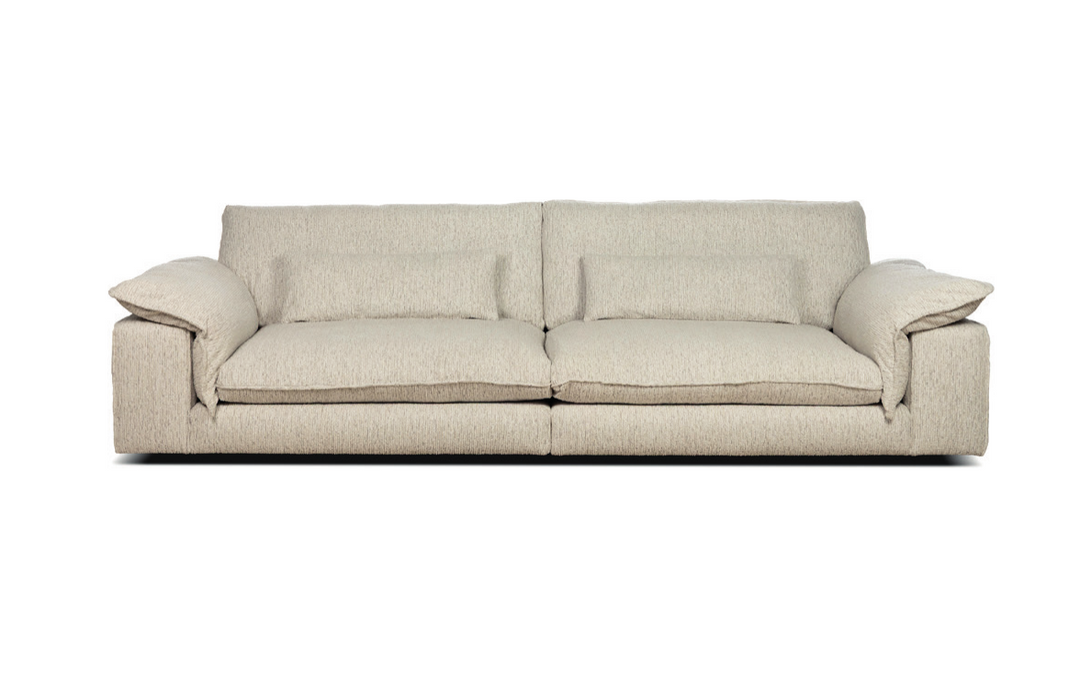 Nuvola 4-sits soffa med ryggplymåer TD