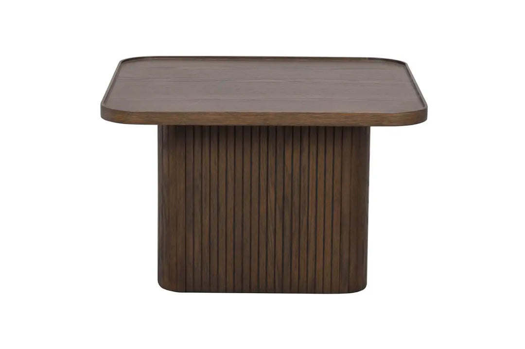 Sullivan soffbord 60x60 brun ek – Rowico Home