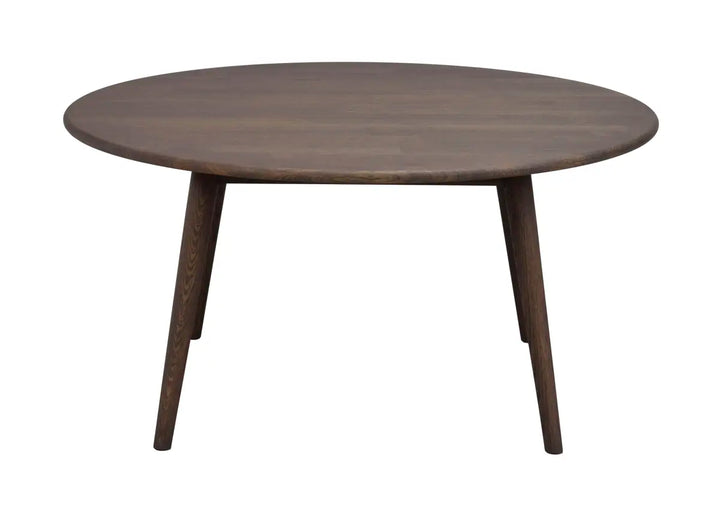 Tompkins soffbord runt Ø90 brun ek – Rowico Home