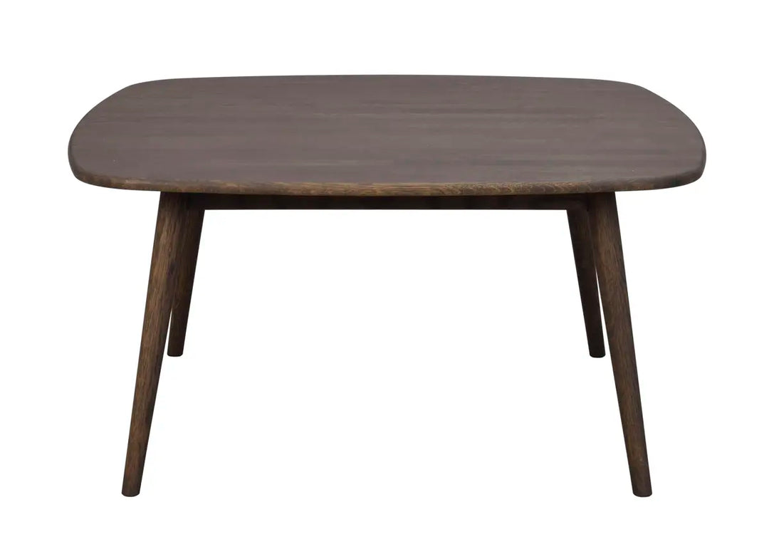 Tompkins soffbord kvadratiskt 90x90 brun ek – Rowico Home
