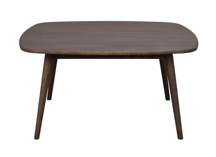Tompkins soffbord kvadratiskt 90x90 brun ek – Rowico Home