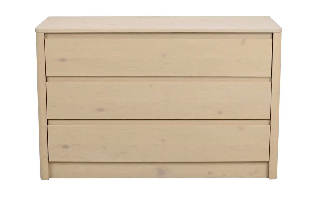 Melstone byrå 3L 110 H70 vitpigmenterad ek – Rowico Home