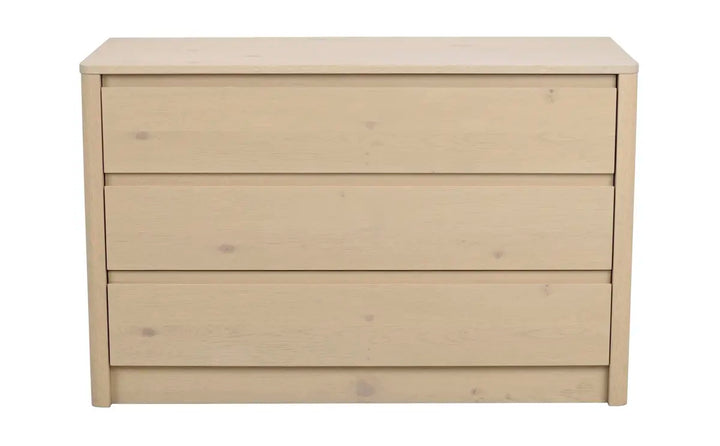 Melstone byrå 3L 110 H70 vitpigmenterad ek – Rowico Home