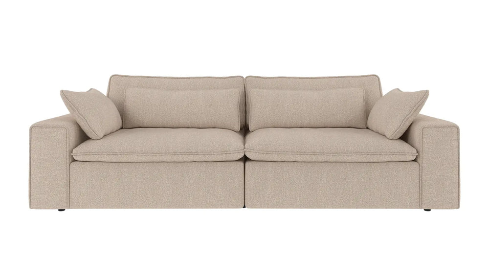 Rawlins 3-sitssoffa – ljusbeige