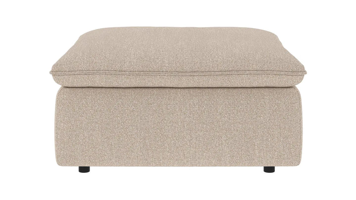 Rawlins fotpall – ljusbeige